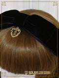 B49HA766 Velvet Ribbon Headband