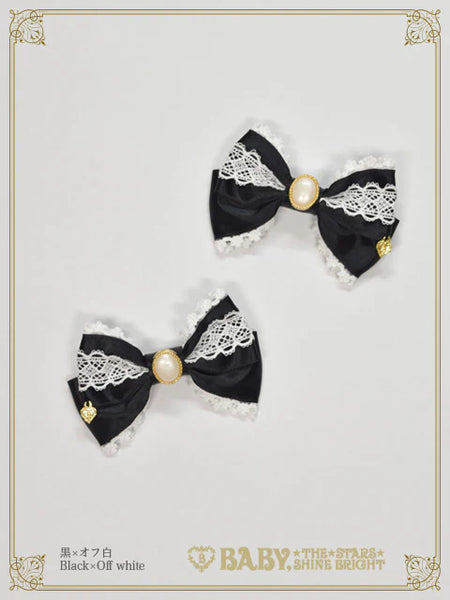 B49HA767 Ornamental Jacquard Garden Ribbon Clip