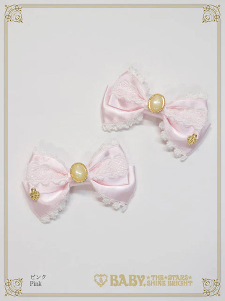 B49HA767 Ornamental Jacquard Garden Ribbon Clip