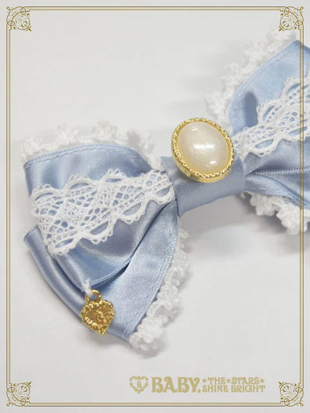 B49HA767 Ornamental Jacquard Garden Ribbon Clip