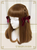 B49HA768 Velvet Ribbon Clip