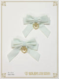 B49HA768 Velvet Ribbon Clip