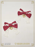 B49HA771 Rose Lace Swing Ribbon Clip