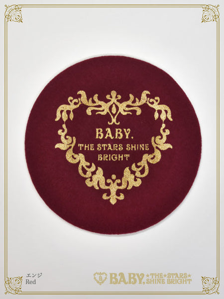 B49HA773 Princess Drop Print Beret