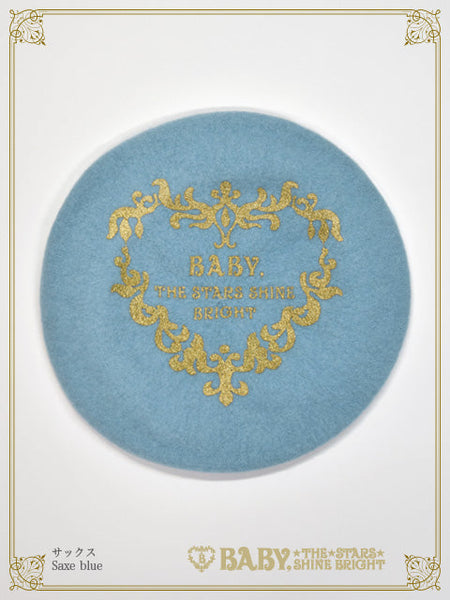 B49HA773 Princess Drop Print Beret