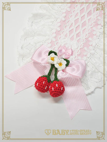 B49HA775 Swinging Strawberry Garden Headdress