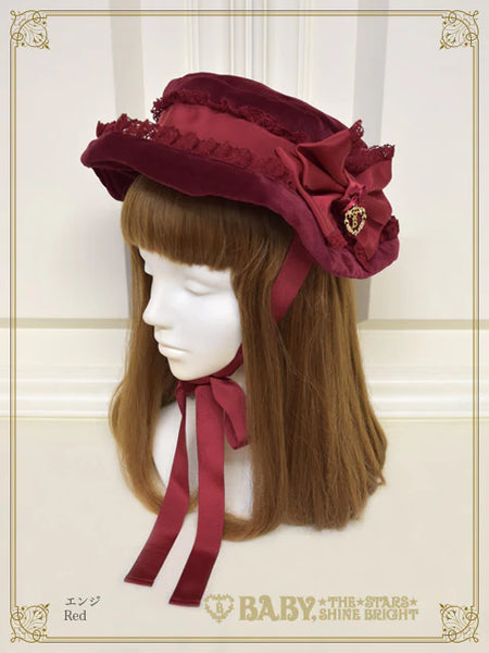 B49HA781 Mary Stuart Velveteen Hat