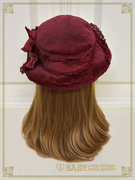B49HA781 Mary Stuart Velveteen Hat