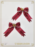 B49HA782 Kumya's Doki★Doki Christmas Party Ribbon Clip