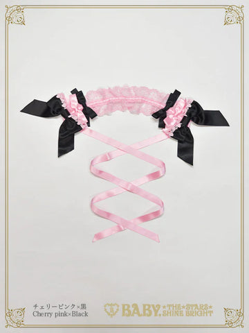 B49HA902 Eternal Ribbon Feathery Headdress
