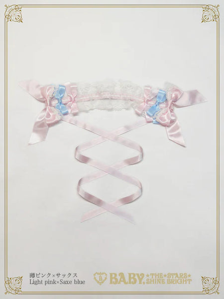 B49HA902 Eternal Ribbon Feathery Headdress