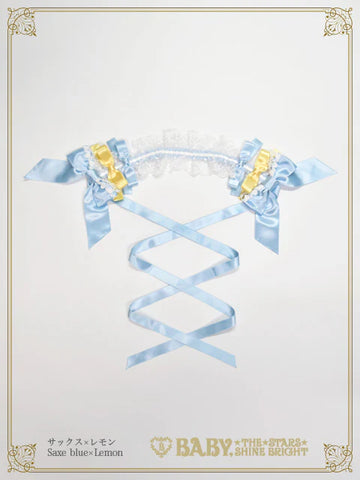 B49HA902 Eternal Ribbon Feathery Headdress