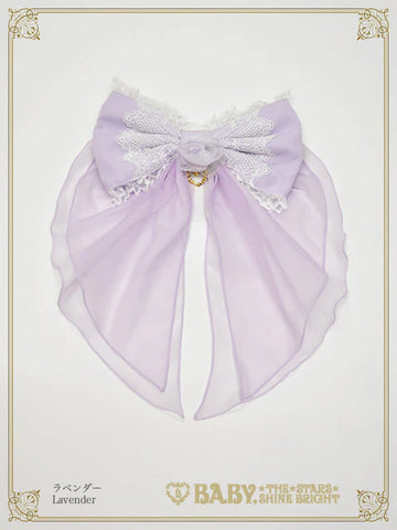 B49HA903 La Fleurie Chiffon Barrette
