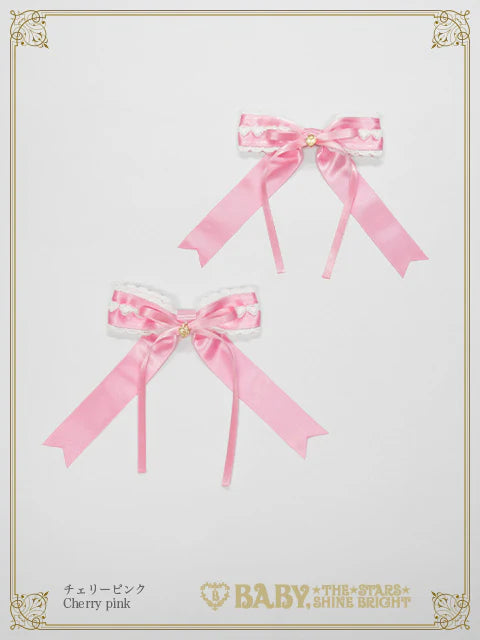 Creamy sweet macaronクリップ ピンク B49HA909 Creamy Sweet Macaron Clips – BABY, the Stars Shine
