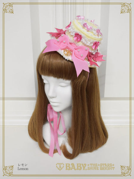 B49HA920 Cutie Whipped Cream Parfait Mini Hat