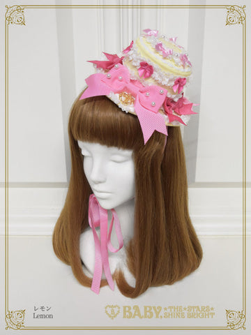 B49HA920 Cutie Whipped Cream Parfait Mini Hat