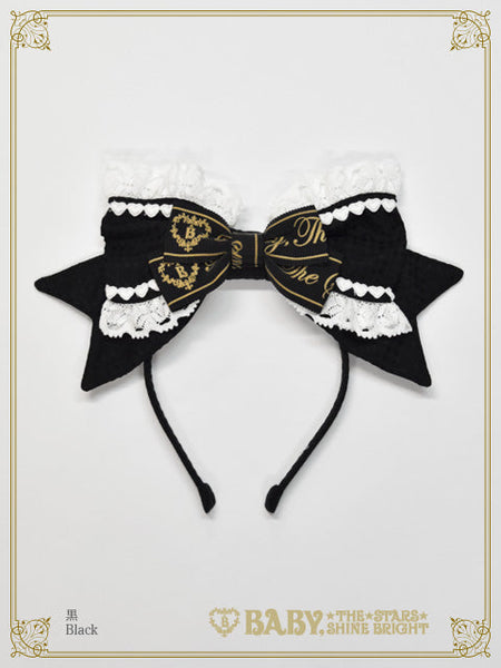 B49HA923 Waffle Cotton Head Bow