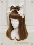 B49HA923 Waffle Cotton Head Bow