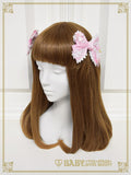 B49HA924 Cutie♡Whipped Cream Parfait Ribbon Clip