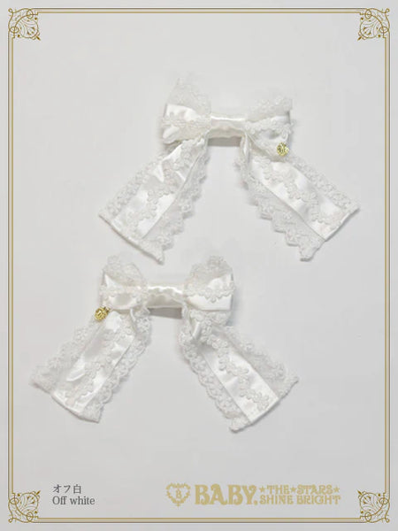B49HA932 Le Sucre Petillant Ribbon Clips