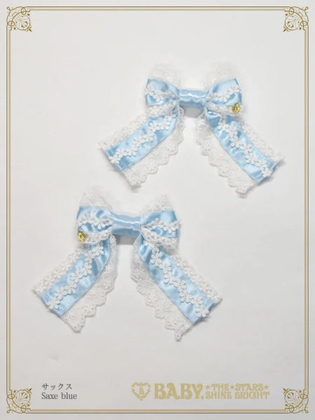 B49HA932 Le Sucre Petillant Ribbon Clips