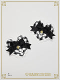 B49HA937 Milky Soda Gingham Clip