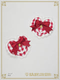 B49HA937 Milky Soda Gingham Clip
