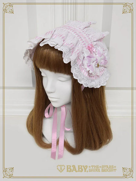 B49HA948 Pâtissière♡Bonbon Ribbon Headdress