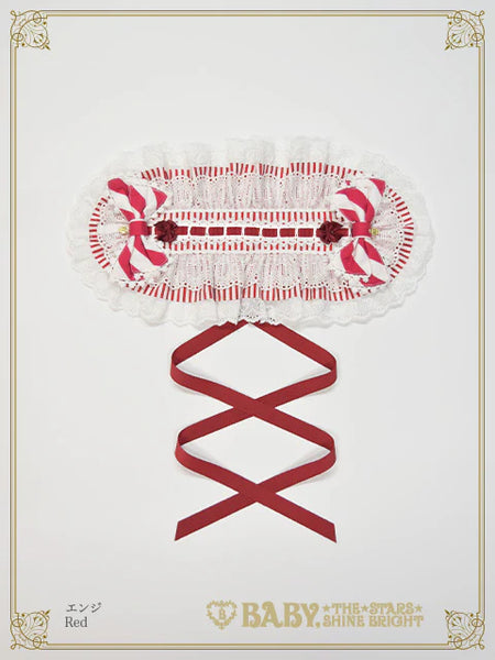 B49HA948 Pâtissière♡Bonbon Ribbon Headdress