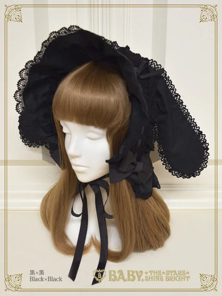 B49HA720 Bunny Ear Bonnet