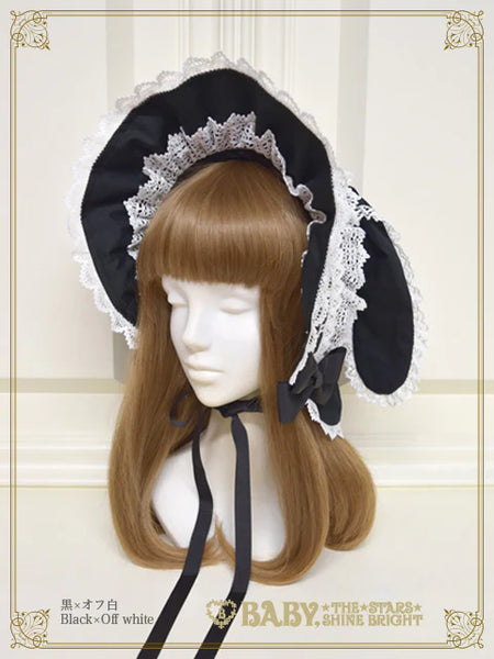 B49HA720 Bunny Ear Bonnet