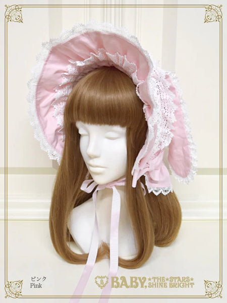 B49HA720 Bunny Ear Bonnet
