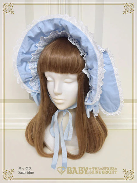 B49HA720 Bunny Ear Bonnet