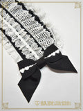 B49HA956 Creamy Ribbon Headdress