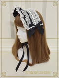 B49HA956 Creamy Ribbon Headdress