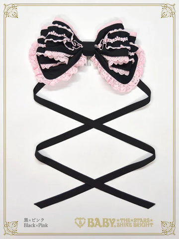 B49HA730 Champ de Fleurs Ribbon Headdress