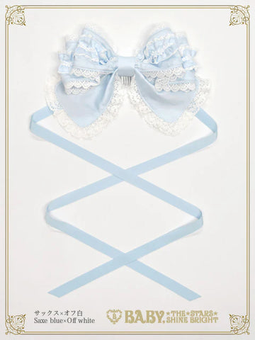 B49HA730 Champ de Fleurs Ribbon Headdress