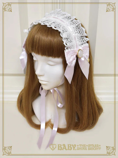 B49HA967 Ornamental Jacquard Garden Headdress