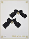 B49HA973 La Dame De Carreau Ribbon Clip