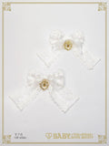 B49HA973 La Dame De Carreau Ribbon Clip
