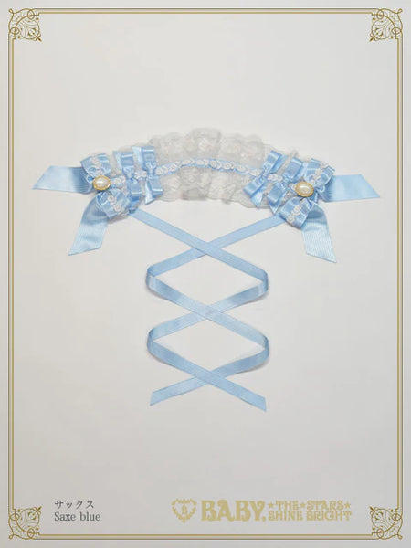 B49HA981 Floral Lacy Elegant Headdress