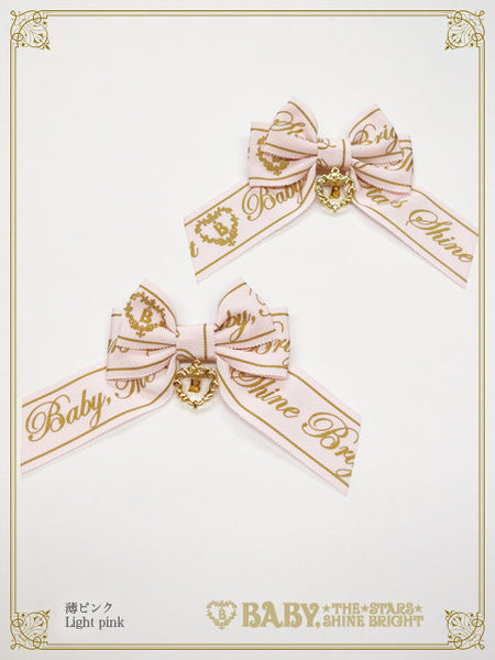 B49HA989 Best Wishes Simple Ribbon Clip