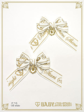 B49HA989 Best Wishes Simple Ribbon Clip
