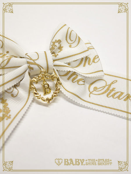 B49HA989 Best Wishes Simple Ribbon Clip