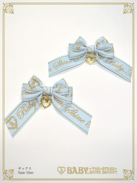 B49HA989 Best Wishes Simple Ribbon Clip