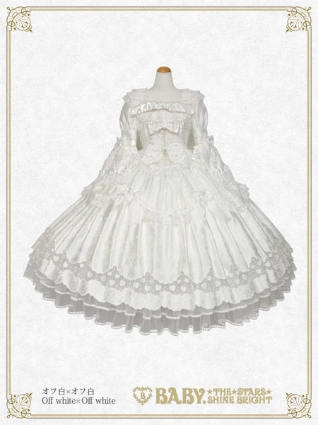 【BUILD-TO-ORDER RESERVATION】 B49HC327 Mariée de Kumya ♥～ Magic of Heart ＆ Ribbon Onepiece Dress