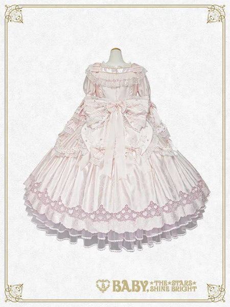 【BUILD-TO-ORDER RESERVATION】 B49HC327 Mariée de Kumya ♥～ Magic of Heart ＆ Ribbon Onepiece Dress