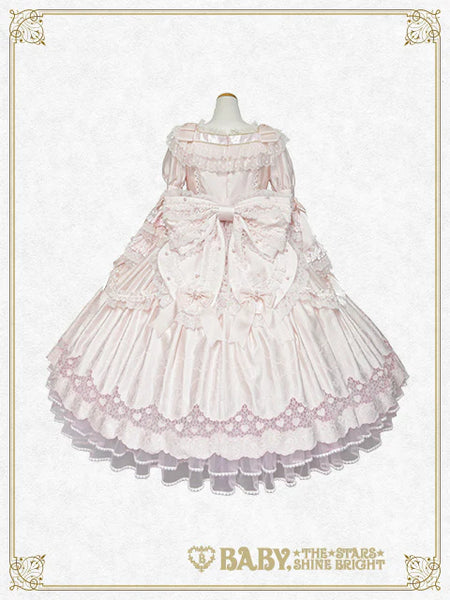 【BUILD-TO-ORDER RESERVATION】 B49HC327 Mariée de Kumya ♥～ Magic of Heart ＆ Ribbon Onepiece Dress