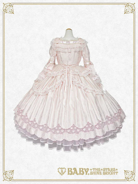 【BUILD-TO-ORDER RESERVATION】 B49HC327 Mariée de Kumya ♥～ Magic of Heart ＆ Ribbon Onepiece Dress