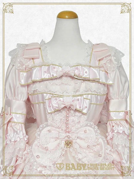 【BUILD-TO-ORDER RESERVATION】 B49HC327 Mariée de Kumya ♥～ Magic of Heart ＆ Ribbon Onepiece Dress